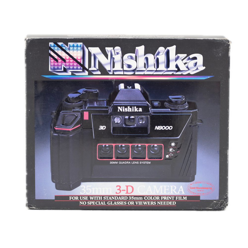Nishika 3D N8000 フィルムカメラ 美品 a4986 Nishika N8000 Camera